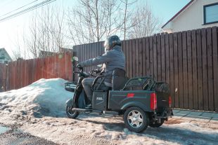 Электротрицикл WHITE SIBERIA SIBTRIKE MAX 2000W