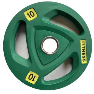 Диск полиуретановый Gymmaster ANA-011 10 кг