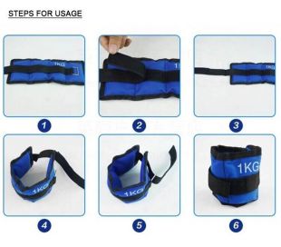 Утяжелители для ног OKPRO OK1718 4 кг