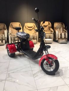 Электротрицикл WHITE SIBERIA PRO TRIKE 3000W Red