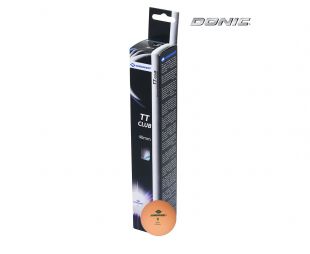 Мячики для н/тенниса DONIC 2T-CLUB, 6 штук, белый