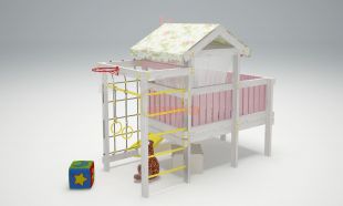Игровой комплекс Савушка Baby 7/1 розовый