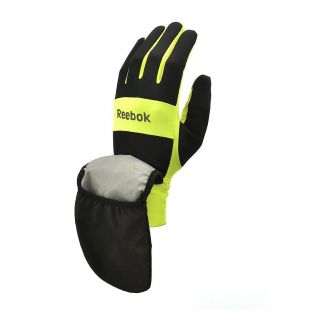 Всепогодные перчатки для бега Reebok RRGL-10132YL (размер S)